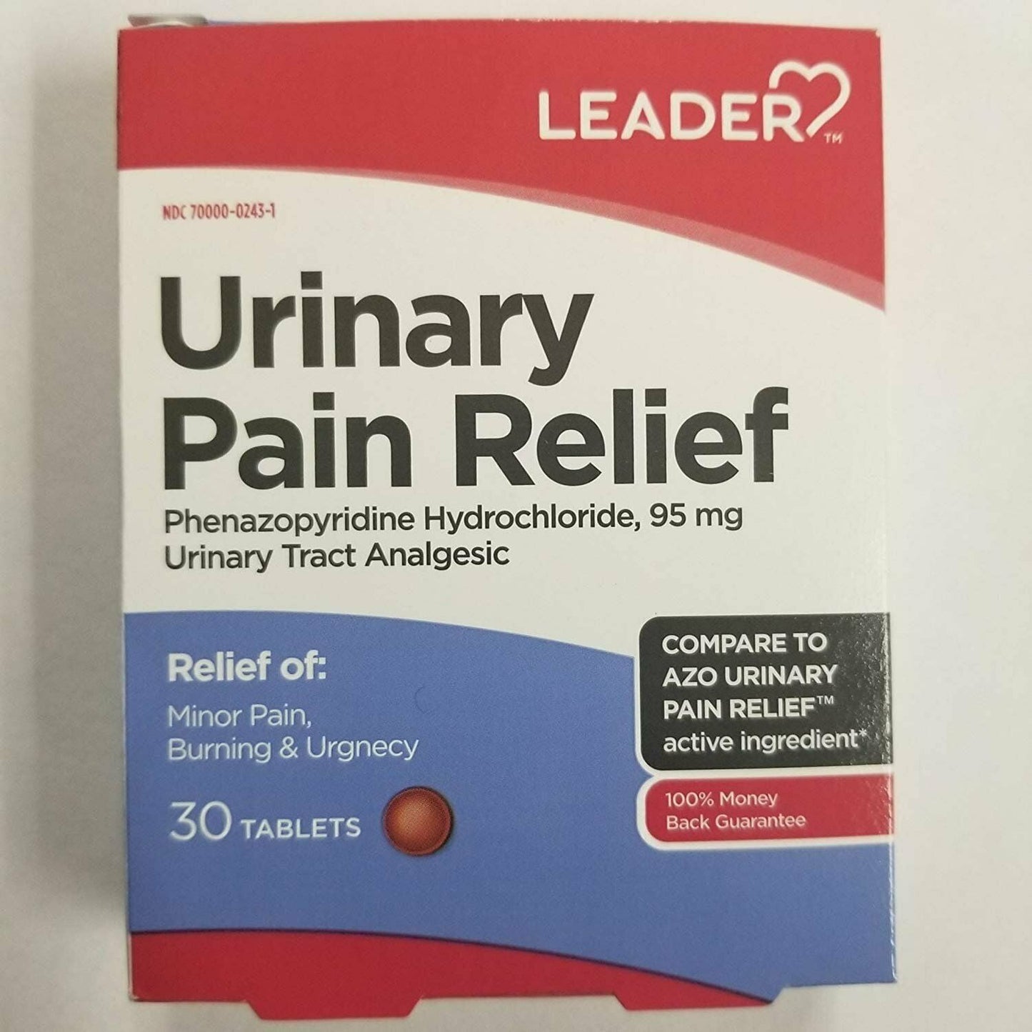 LDR URINARY PAIN RLF TB 95MG 30