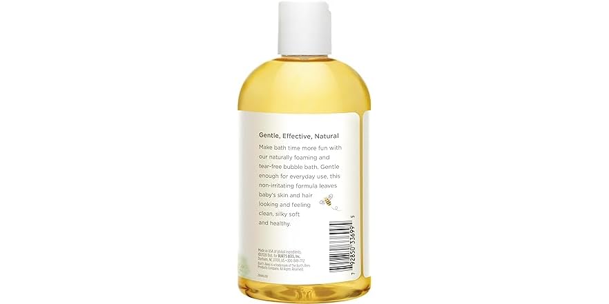 Burt's Bees Baby Bubble Bath, 12 oz