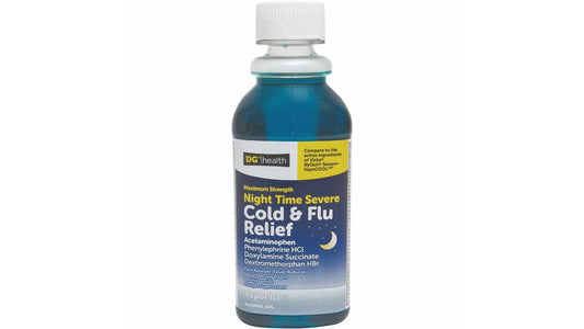 GNP NIGHT TIME COLD & FLU SGC 24
