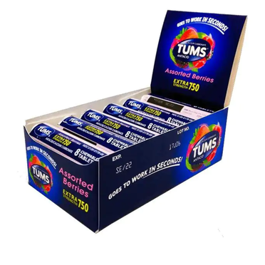 TUMS ULTRA BERRY TAB 72CT