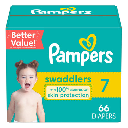 PAMPERS DPR SWADDLER SIZE N 140CT DS