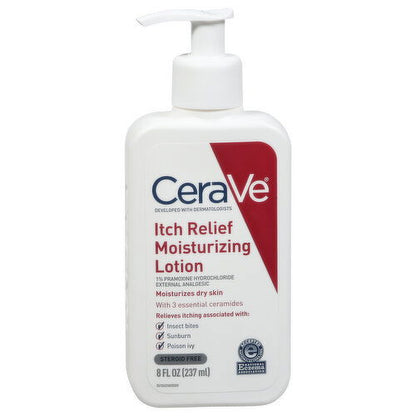 Cerave Itch Relief Lotion Moisturizing 8oz Pump