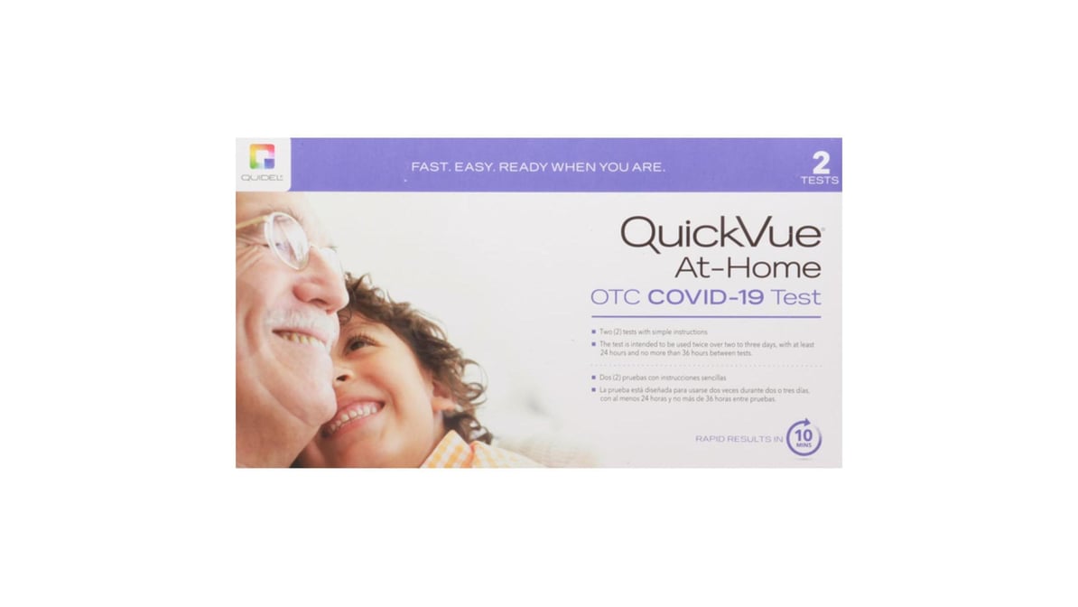 QUICKVUE AT-HOME OTC COVID19 TST KIT 2CT