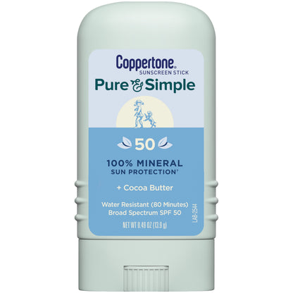 COPPERTONE PUR/SMP ST13.9GM SPF50
