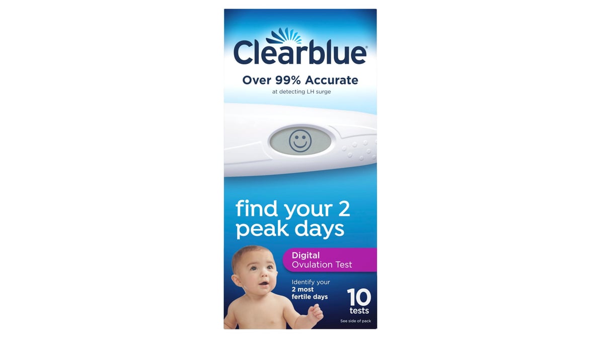 CLEARBLUE ADV OVUL TS 10 DIGITAL