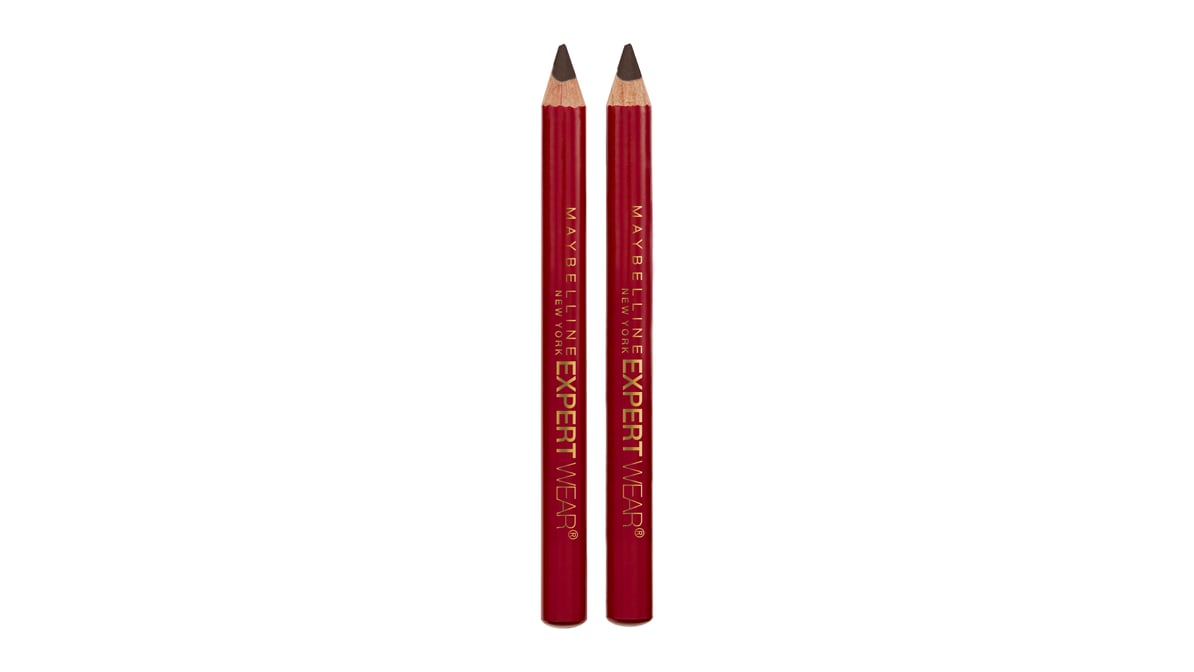 MAYBELLINE New York Expert Wear Twin Brow & Eye Wood Pencil, 107 Blonde, 2 count