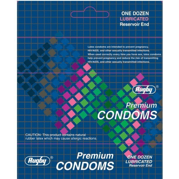 CONDOM PREMIUM 12CT RUGBY