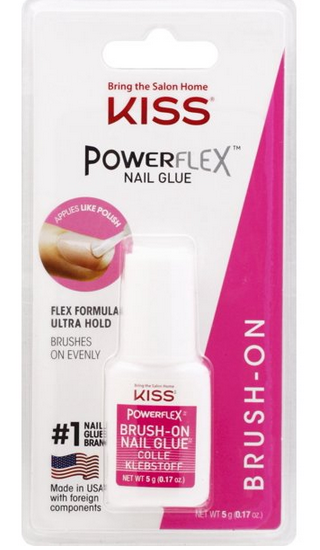 KISS PowerFlex Brush-On Nail Glue
