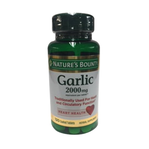 NB GARLIC OIL TB 2000MG 120 ODRLS