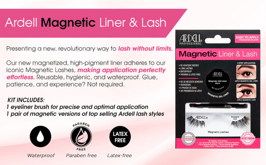 Ardell Magnetic Gel Liner & Lash Kit - Accent 002
