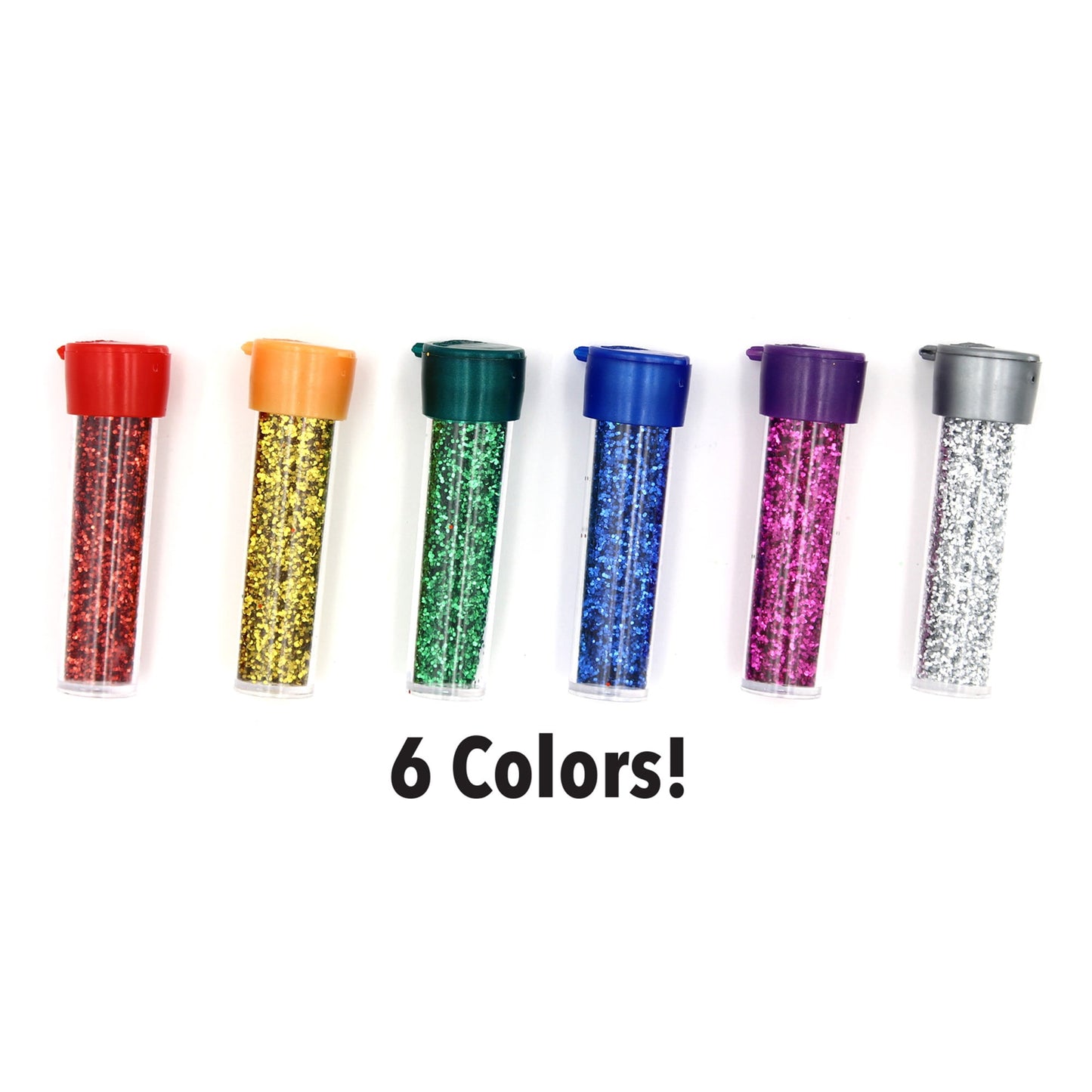 Artskills Glitter Shakers With Glue, 8 Colors