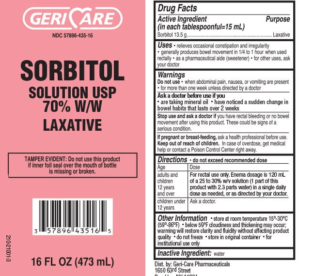 SORBITOL LAXATIVE 70% W/W SOL 16OZ GERI