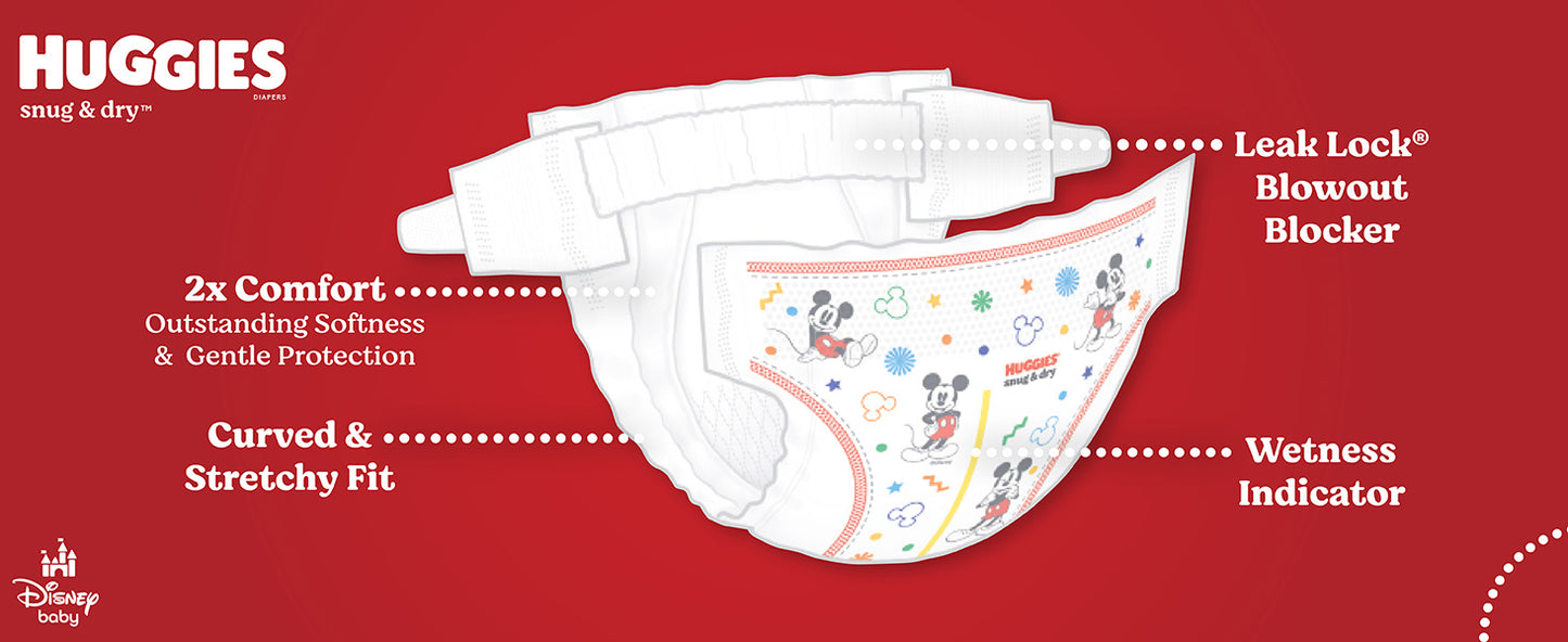 HUGGIES SNUG AND DRY BF 4X38 STP2