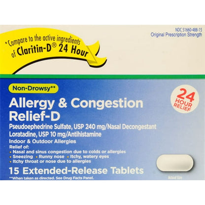 CLARITIN-D 12HR ALG TB 120-5MG 10