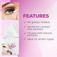 ANDREA Eye Q's Eye Makeup Correctors Swabs, 50 count