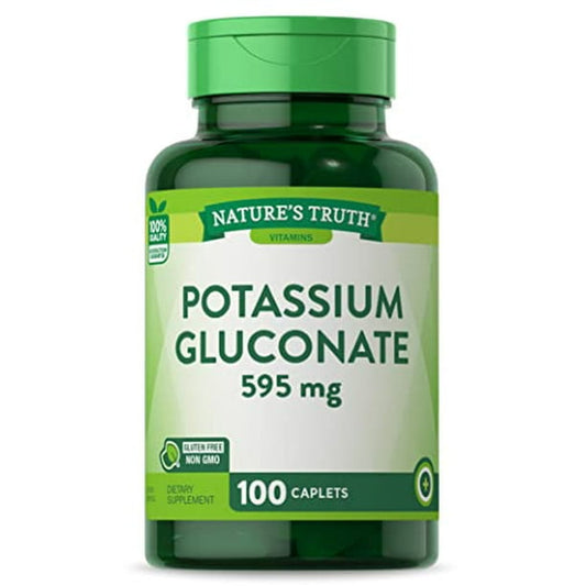POTASSIUM GLUC TB 595MG 100