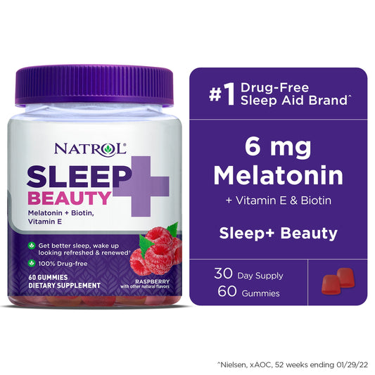 SLEEP AND BEAUTY GUMMIES 60CT NAT MADE