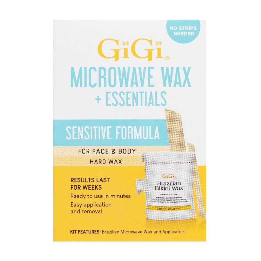 Gigi Microwave Wax+Essentials Sensitive Formula