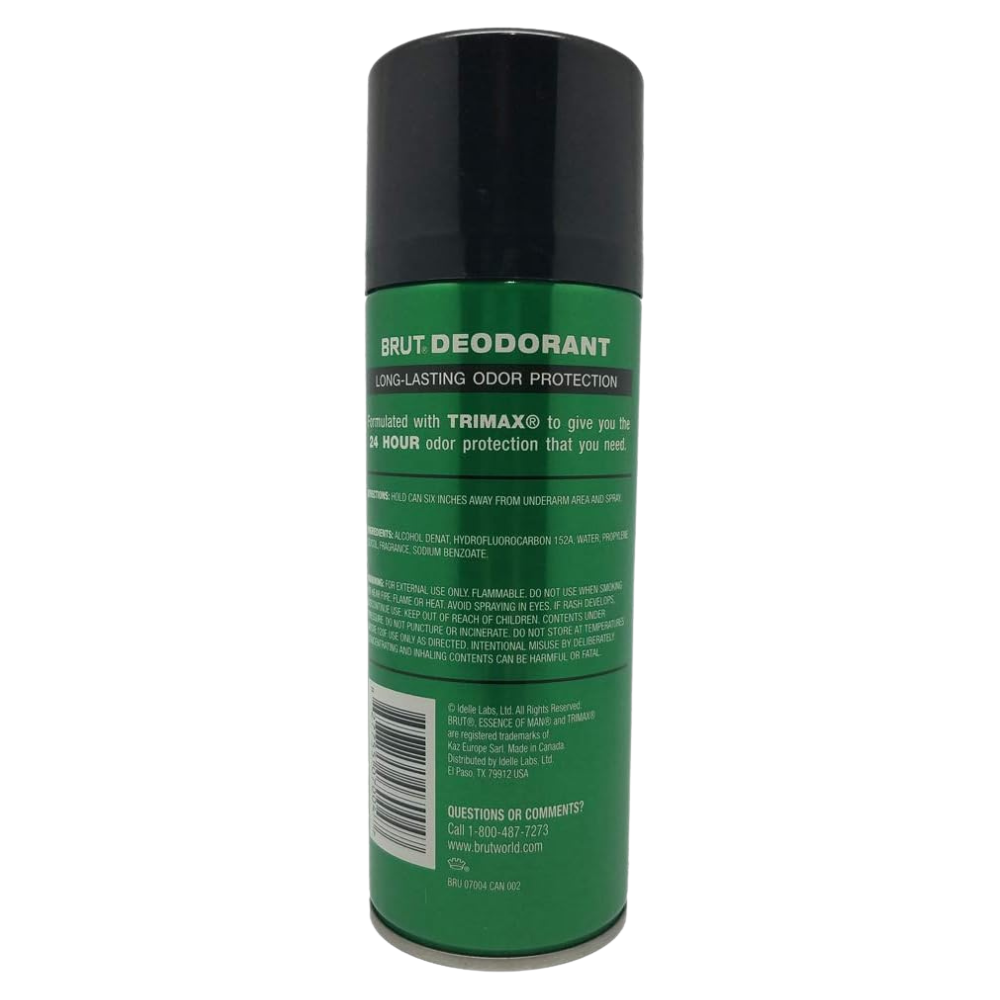 Brut Classic Deodorant Aluminum Free 10oz Aerosol