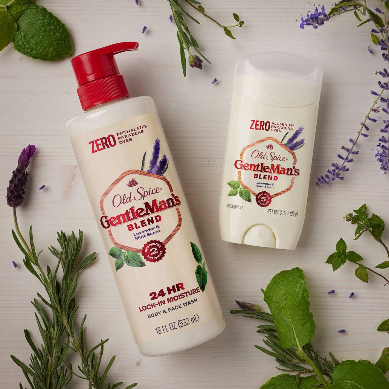 Old Spice Body Wash Gentlemans Lavender + Mint 18oz