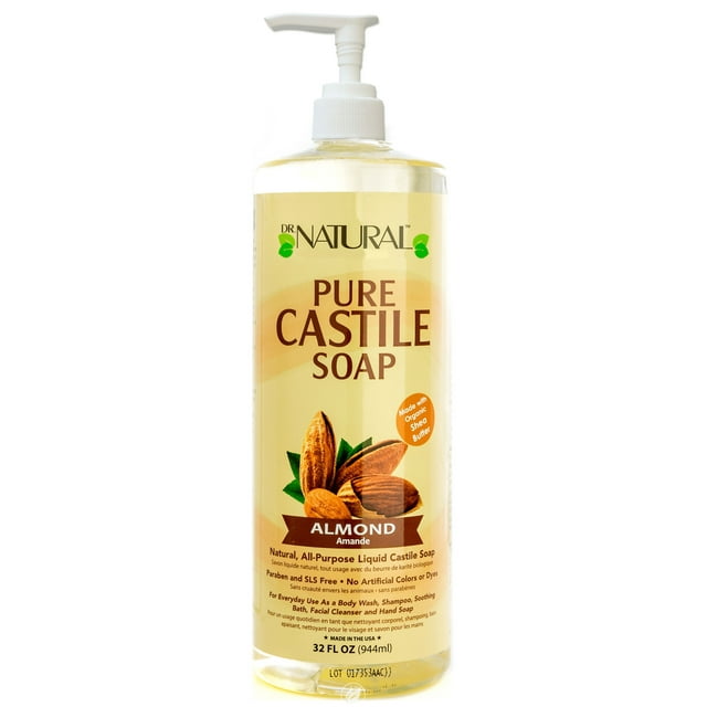 DR. WOODS CASTILE LIQ SP,ALMOND