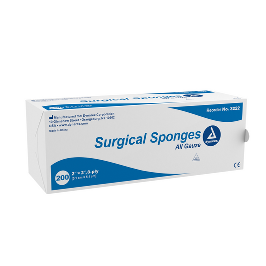 B/A GAUZE PADS DS 25 2X2N SMALL