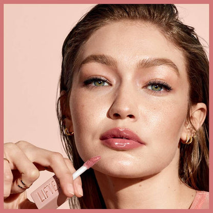 MAYBELLINE New York Lifter Gloss Lip Gloss Makeup With Hyaluronic Acid, 003 Moon, 0.18 fl. oz.