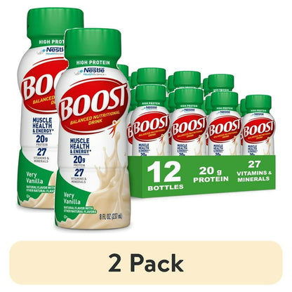 BOOST HIGH PROTEIN VANLLA LIQ 24X8OZ