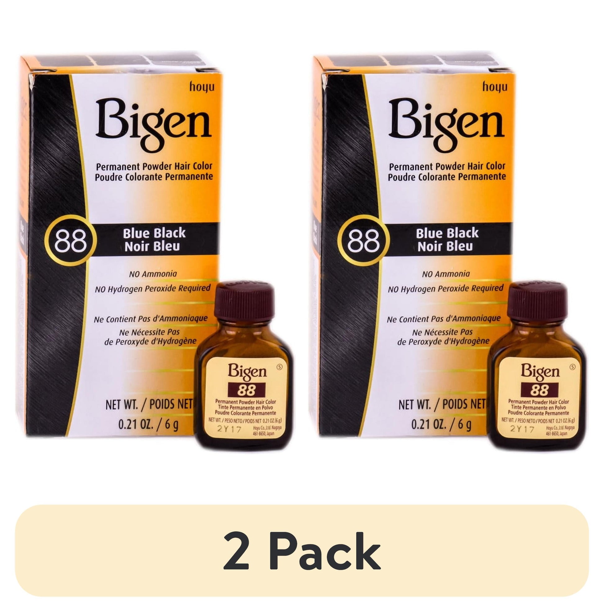 BIGEN HAIR COLOR 88 BLUE BLACK