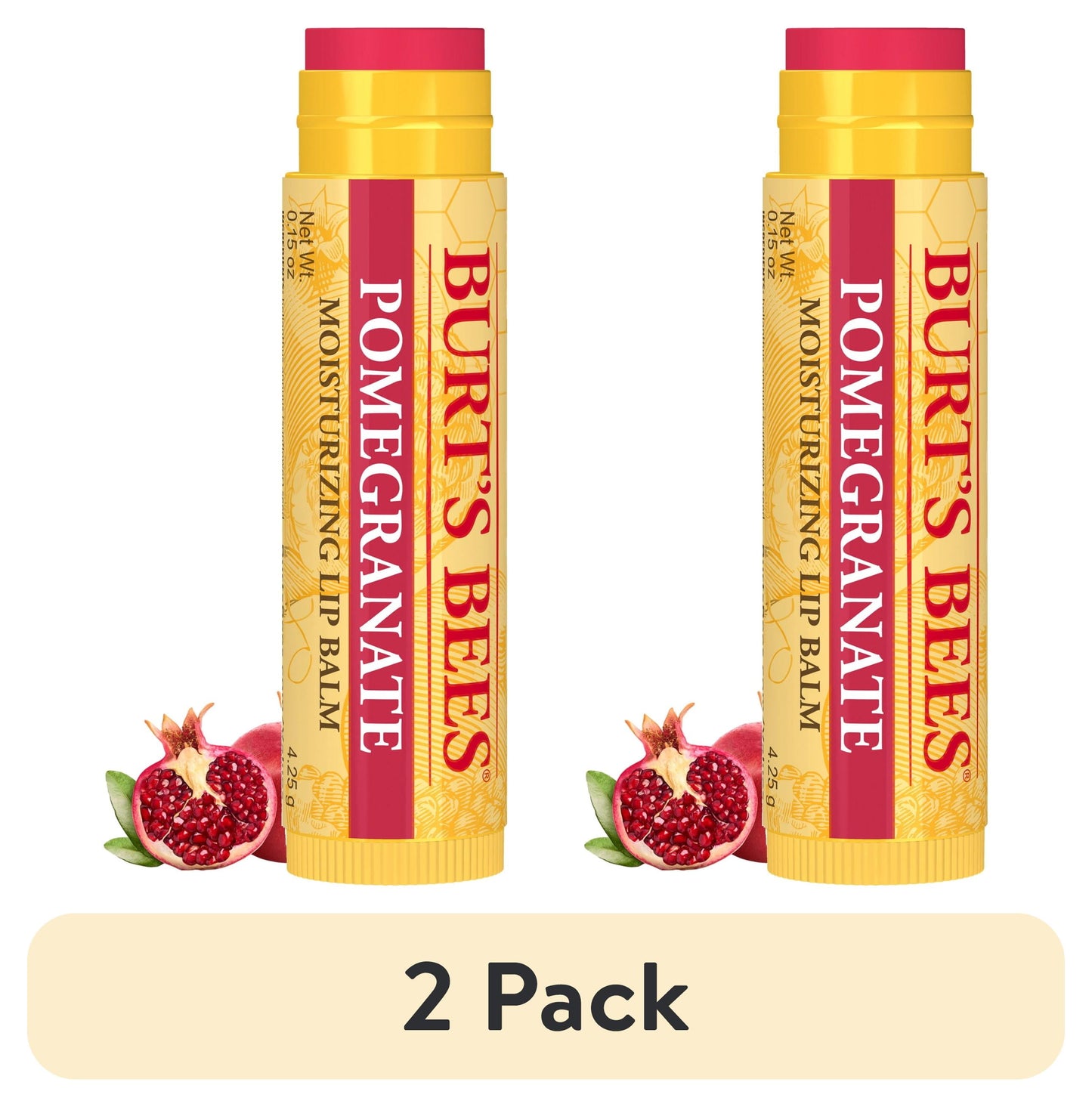 Burt's Bees Moisturizing Lip Balm - Pomegranate