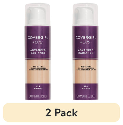 COVERGIRL Advanced Radiance Liquid Foundation - 125 Buff Beige