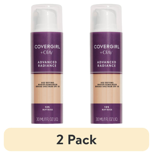 COVERGIRL Advanced Radiance Liquid Foundation - 125 Buff Beige