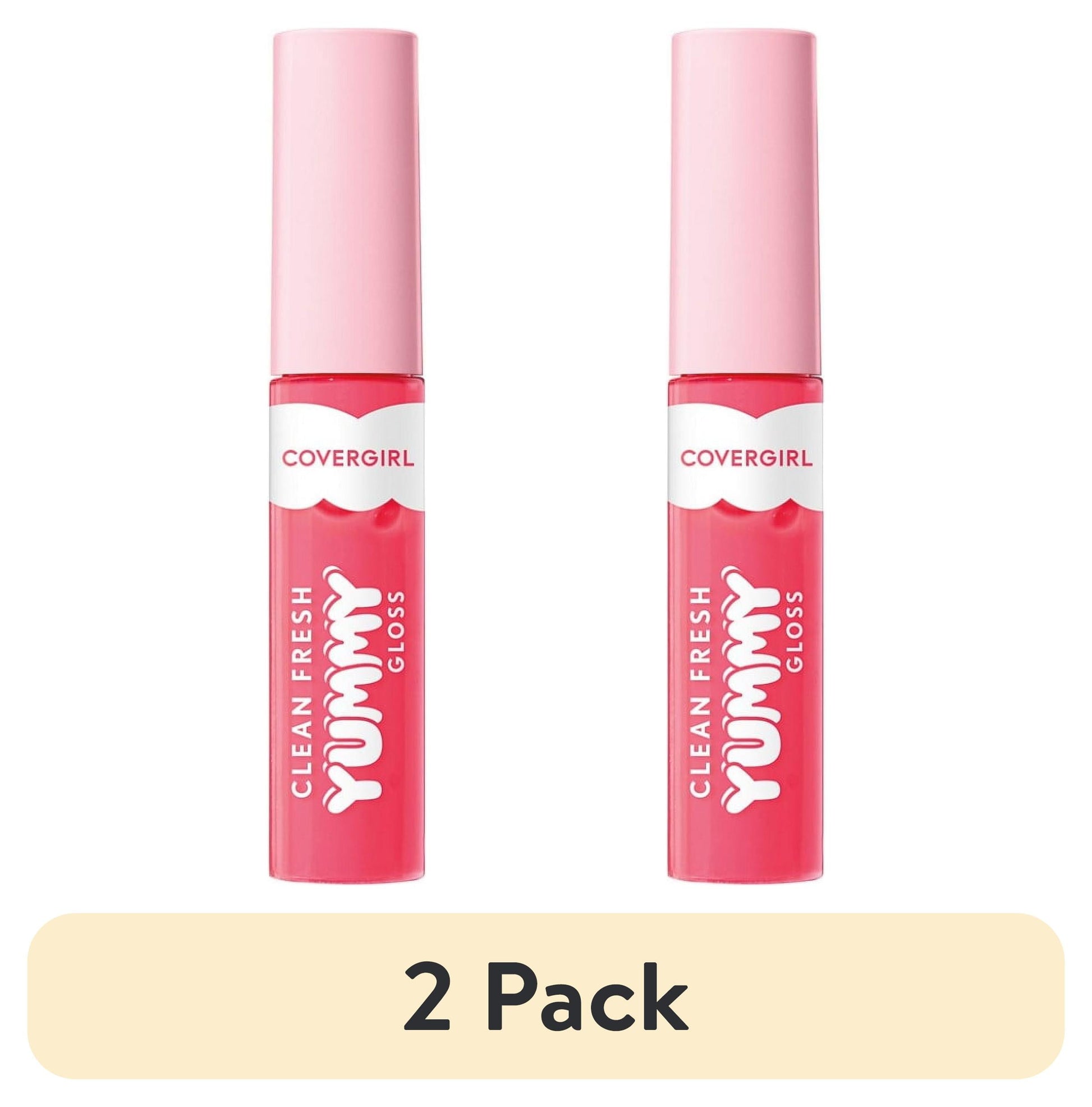 COVERGIRL Clean Fresh Yummy Lip Gloss - 400 Glamingo Pink