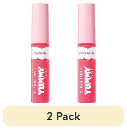 COVERGIRL Clean Fresh Yummy Lip Gloss - 400 Glamingo Pink