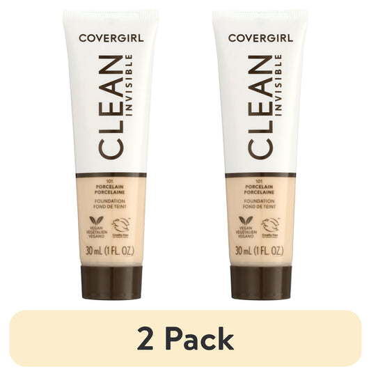 COVERGIRL Clean Invisible Foundation - 101 Porcelain
