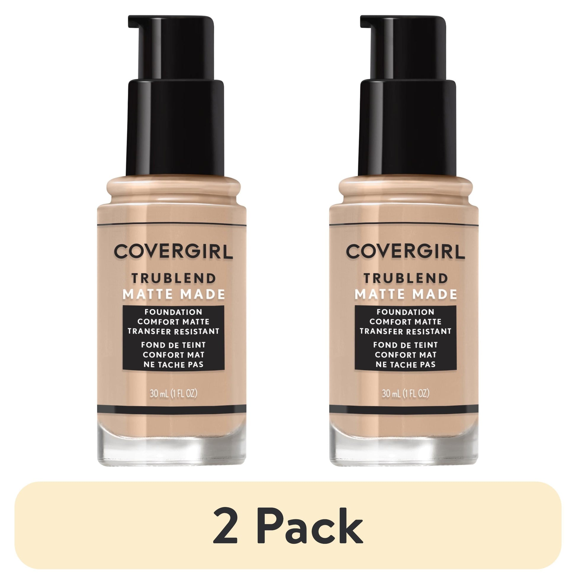 COVERGIRL TruBlend Matte Made Liquid Foundation - L60 Light Nude