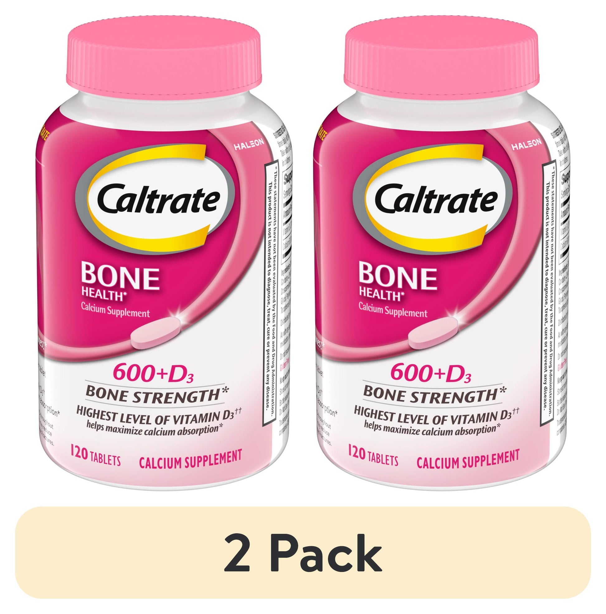 CALTRATE 600+D3 TB 600MG-800U 120