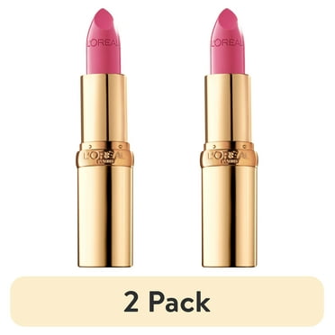 L'ORÉAL PARIS Colour Riche Original Satin Lipstick for Moisturized Lips, 180 Pink Flamingo, 0.13 oz.