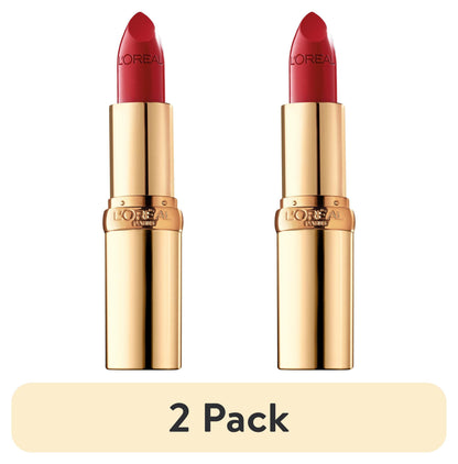 L'ORÉAL PARIS Colour Riche Original Satin Lipstick for Moisturized Lips, 297 Red Passion, 0.13 oz.