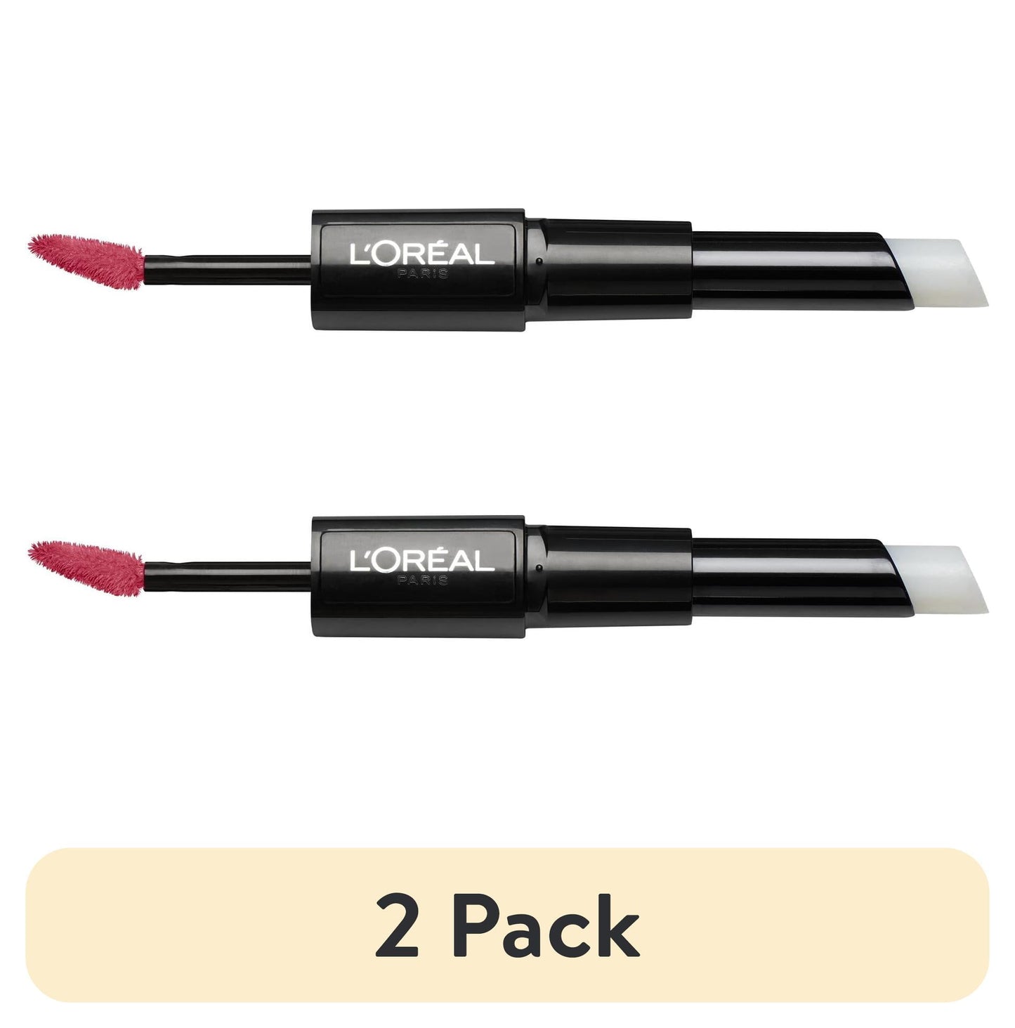 L'ORÉAL PARIS Infallible Pro Last 2-Step Lipstick, Passionate Petal, 1 oz