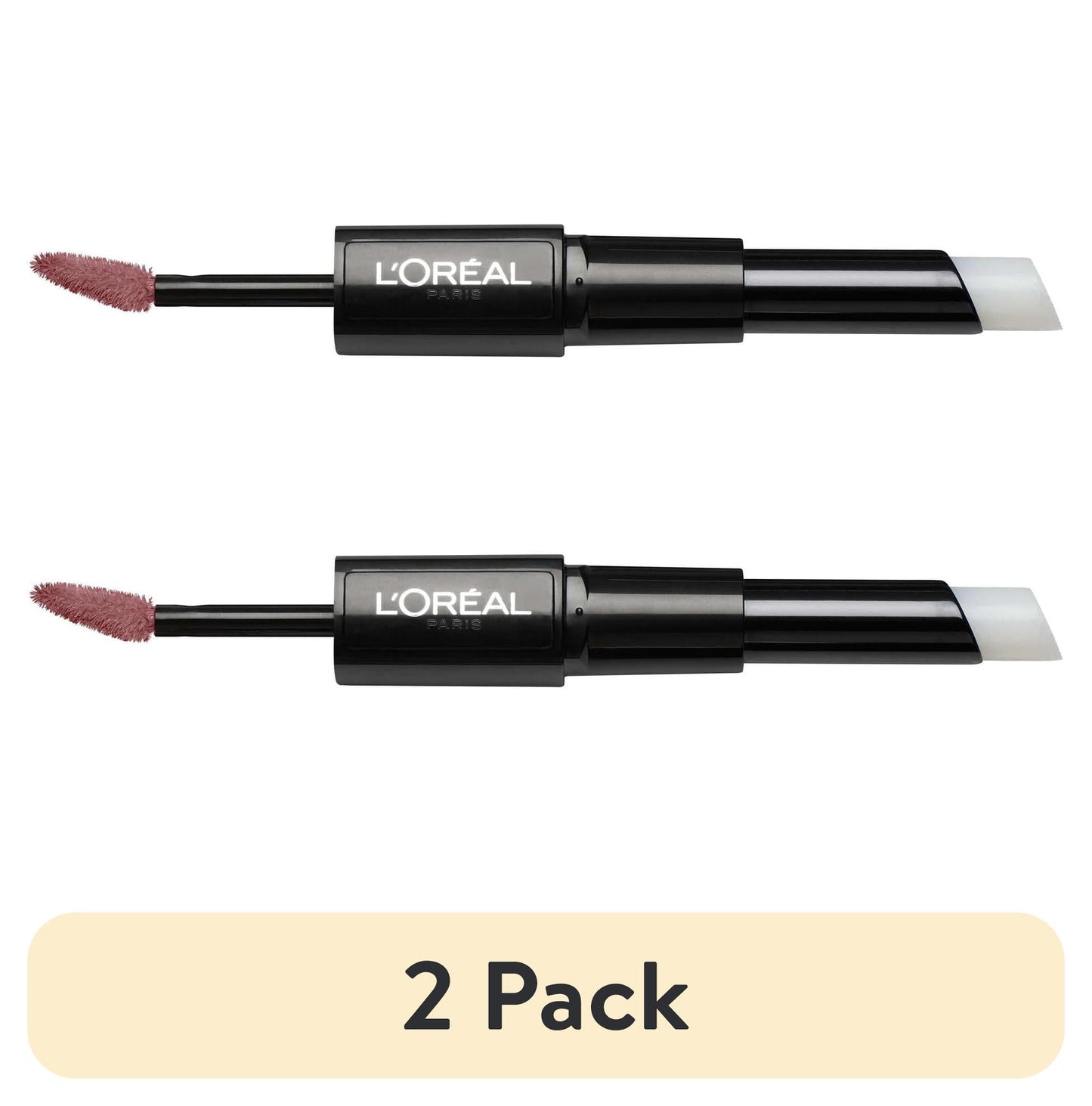 L'ORÉAL PARIS Infallible Pro Last 2-Step Lipstick, Never Ending Nutmeg, 1 oz