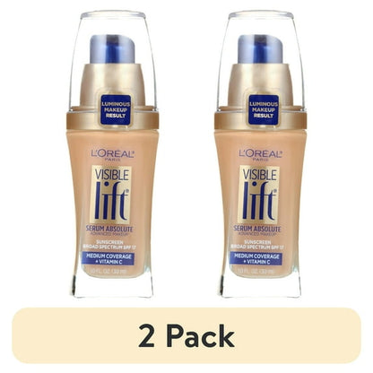 L'ORÉAL PARIS Visible Lift Serum Absolute Lightweight Foundation, 152 Sand Beige, 1 oz