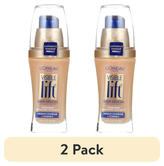 L'ORÉAL PARIS Visible Lift Serum Absolute Lightweight Foundation, 157 Classic Tan, 1 oz