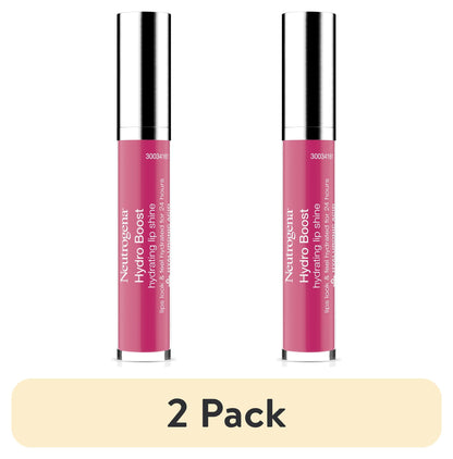 Neutrogena Hydro Boost Hydrating Lip Gloss, Vibrant Raspberry, 0.1 oz