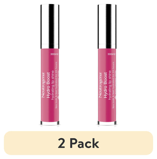 Neutrogena Hydro Boost Hydrating Lip Gloss, Vibrant Raspberry, 0.1 oz