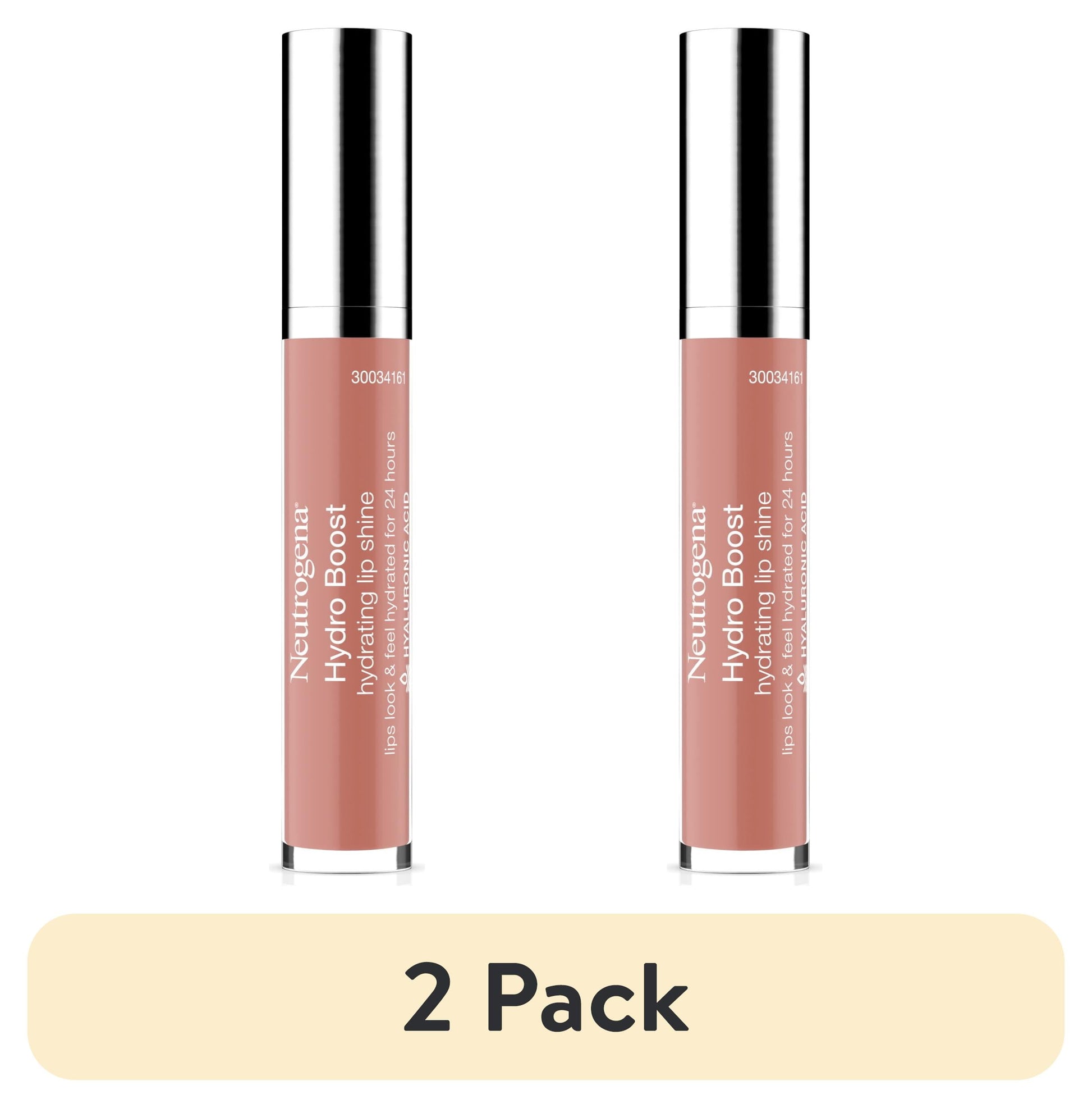 Neutrogena Hydro Boost Moisturizing Lip Gloss, 20 Berry Brown, 0.1 oz