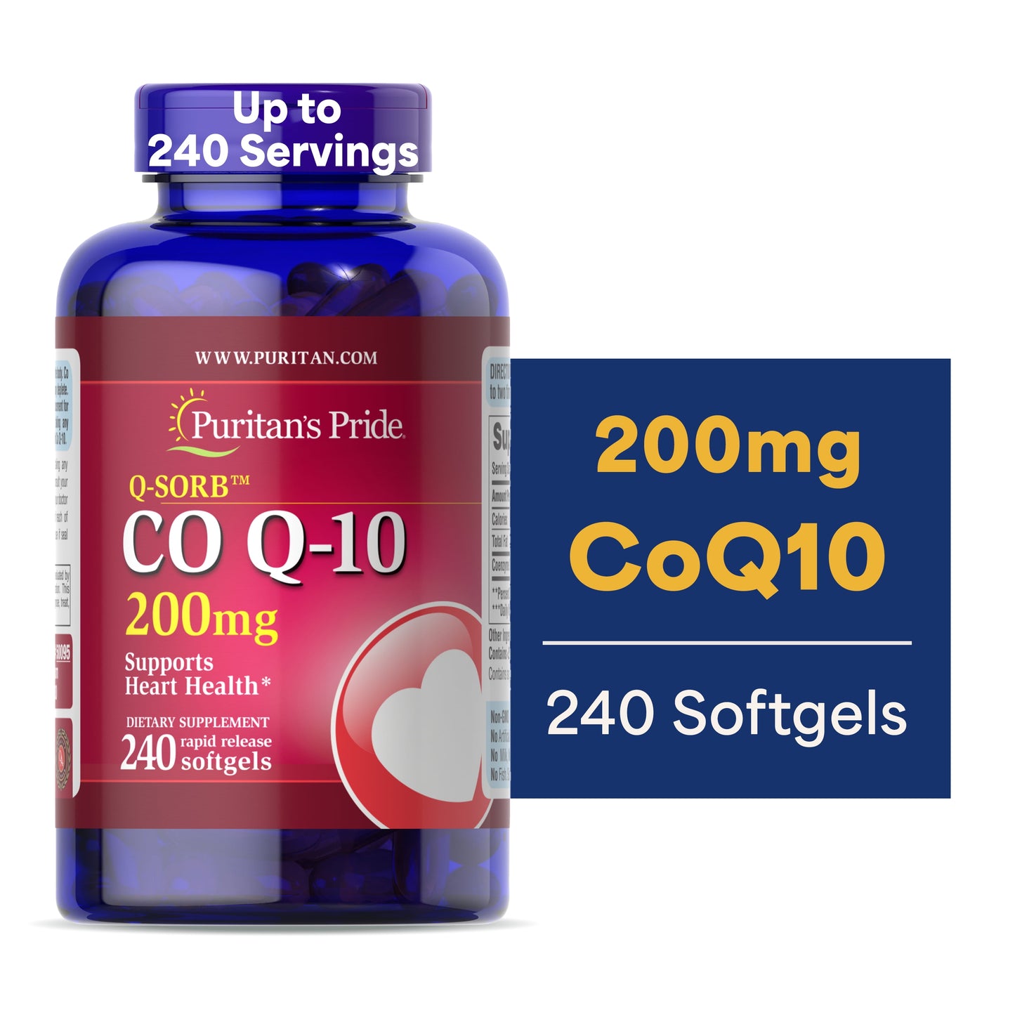 COQ-10 QSORB 100MG SGC 75CT NAT BOUNTY