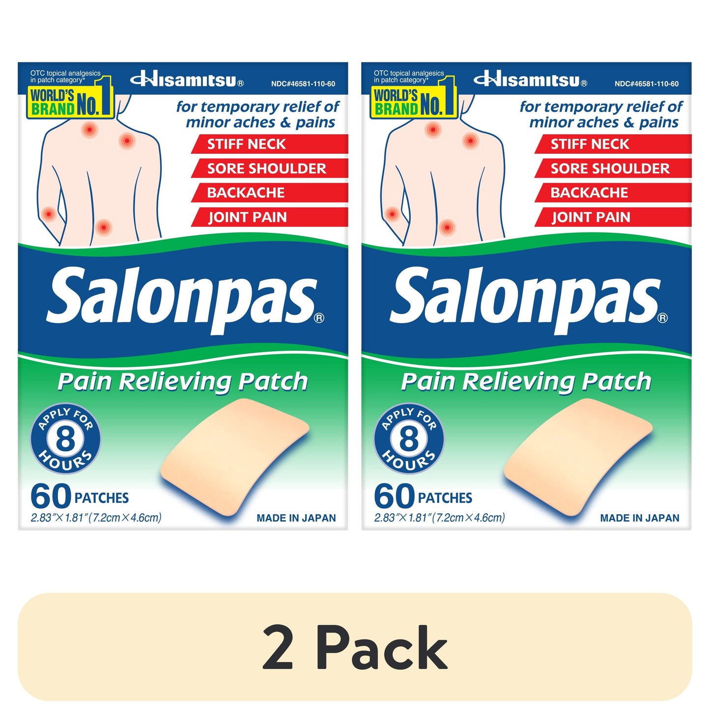 SALONPAS PAIN RELIEF PTCH