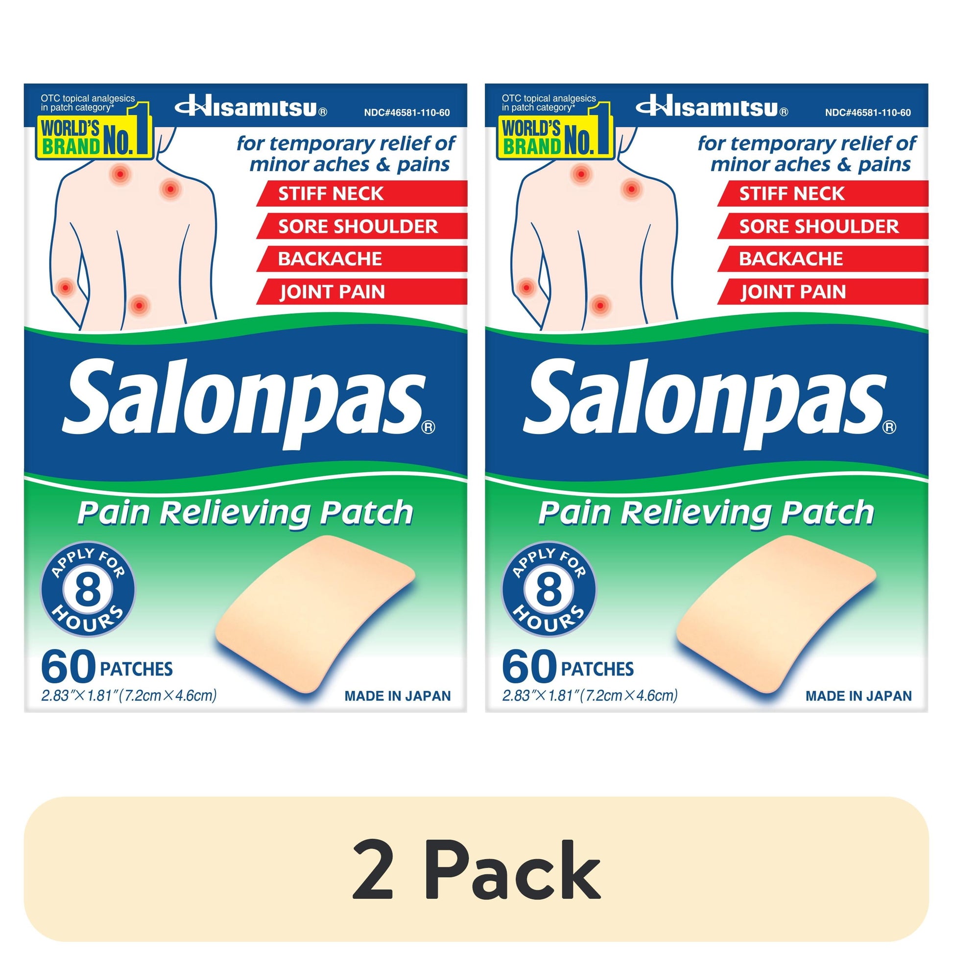 SALONPAS PAIN RELIEF PTCH
