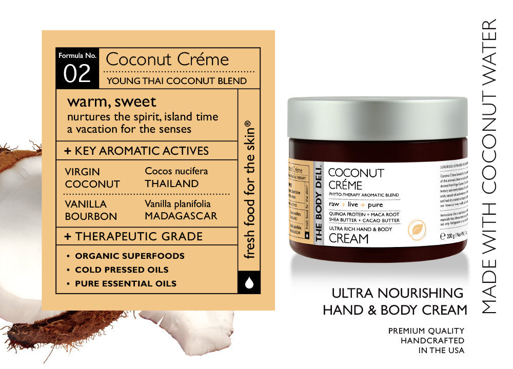 HAND CREAM,COCONUT CREME
